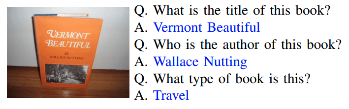 Cover image for OCR-VQA: Visual Question Answering by Reading Text in Images